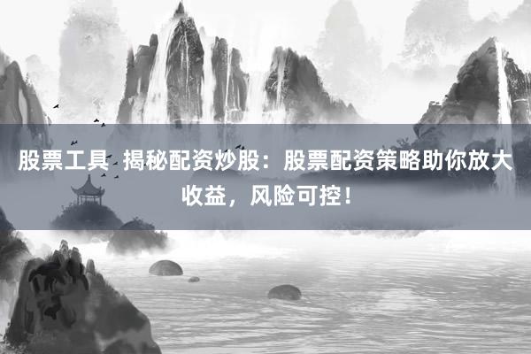 股票工具  揭秘配资炒股：股票配资策略助你放大收益，风险可控！