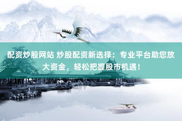 配资炒股网站 炒股配资新选择：专业平台助您放大资金，轻松把握股市机遇！